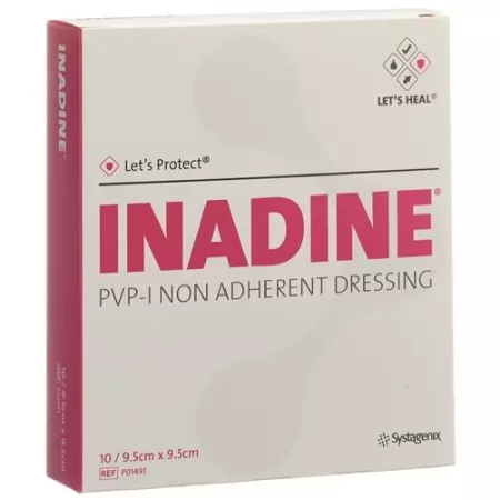 Let’s Protect Inadine Wundauflage 9.5x9.5см 10 пакетиков Let’s Protect Inadine Wundauflage 9.5x9.5см 10 пакетиков