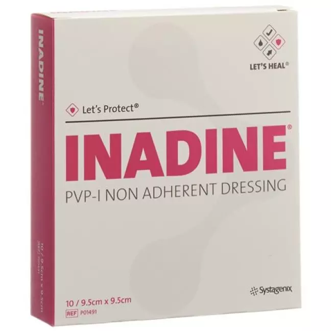 Let’s Protect Inadine Wundauflage 9.5x9.5см 10 пакетиков Let’s Protect Inadine Wundauflage 9.5x9.5см 10 пакетиков