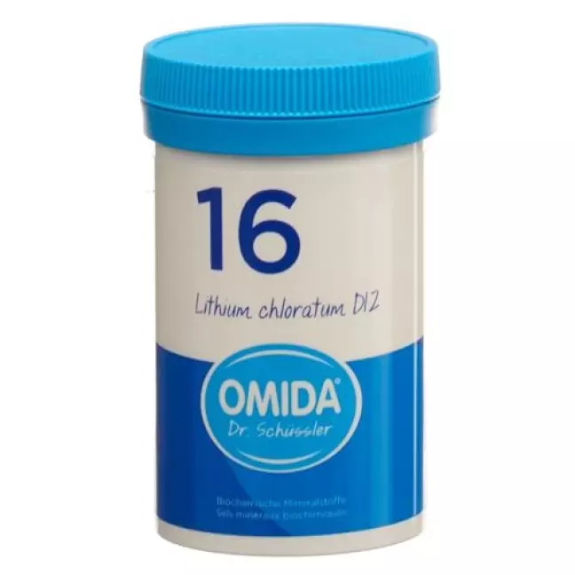 Omida Schüssler Nr16 Lithium chloratum таблетки D 12 Ds 100 г Omida Schüssler Nr16 Lithium chloratum таблетки D 12 Ds 100 г