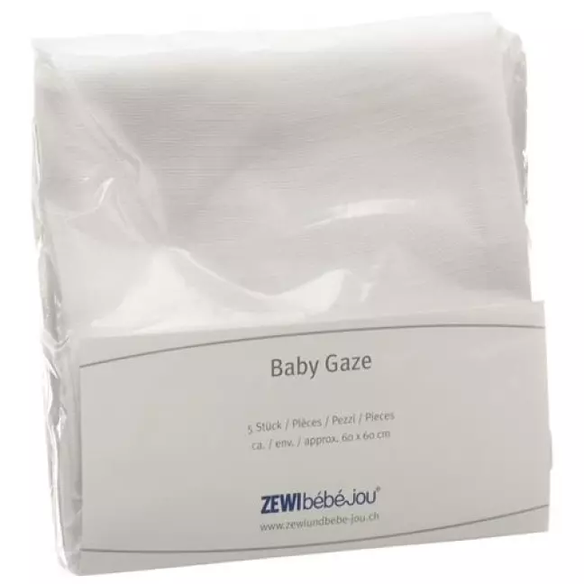 Пелюшки Zewi Baby Gauze 9/7 60x60см 5 шт