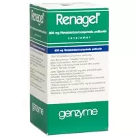 Renagel плівка таблетки 800 мг фл 180 шт