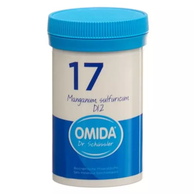 Оміда Шюсслер № 17 Manganum sulfuricum табл. D12 Ds 100 г