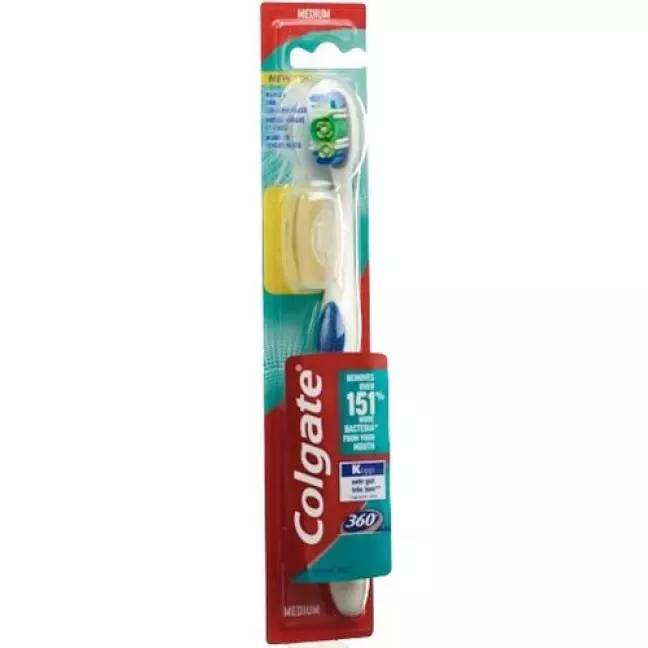 Зубна щітка Colgate 360° середня