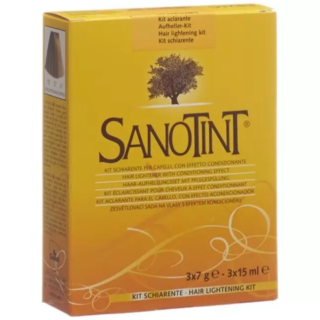 Sanotint Kit Set mit Aufheller Sanotint Kit Set mit Aufheller
