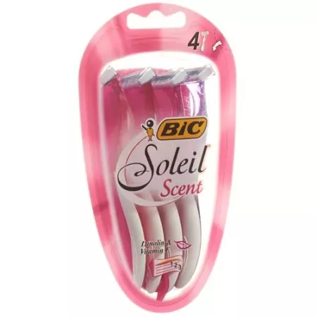 Bic Soleil Scent Frauenrasierer Dreiklingen 4 штуки Bic Soleil Scent Frauenrasierer Dreiklingen 4 штуки