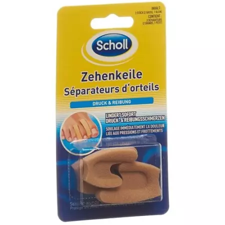 Scholl Zehenkeile 1 Klein/2 Gross Scholl Zehenkeile 1 Klein/2 Gross