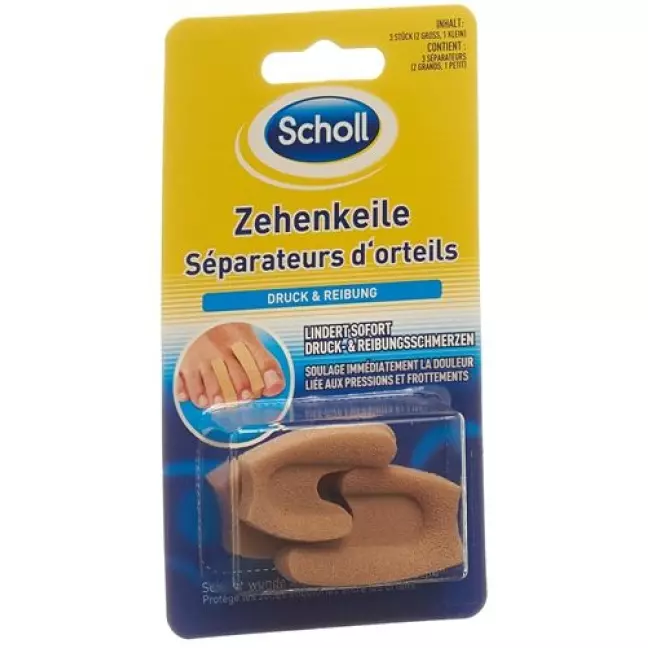 Scholl Zehenkeile 1 Klein/2 Gross Scholl Zehenkeile 1 Klein/2 Gross