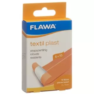 Швидкий бинт Flawa Textil Plast 6х10см 10 шт
