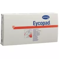 Компреси очні EYCOPAD 70х85мм нестерильні 50 шт