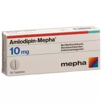 Амлодипін-Мефа таблетки 10 мг 30 шт