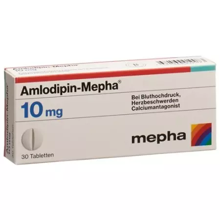 Амлодипин Мефа 10 мг 100 таблеток
