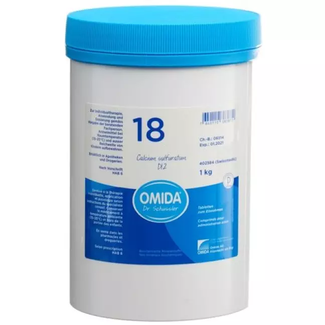 OMIDA SCH NO18 CALC SULF D12 OMIDA SCH NO18 CALC SULF D12