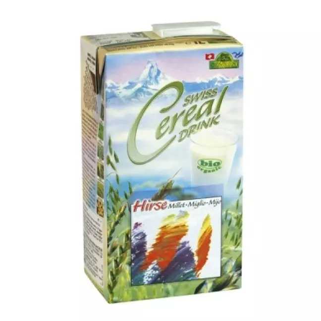 Soyana Швейцарський зерновий пшоняний напій Bio Tetra 1 л