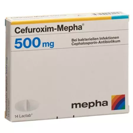 ЦЕФУРОКСИМ МЕФА 500 мг ЛАКТАБС