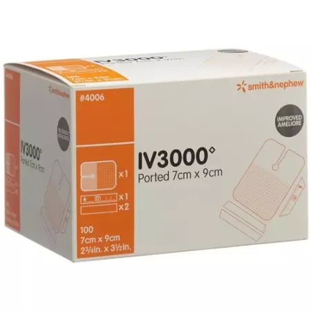 Opsite Iv3000 Kanulenfixati 7x9см Schlitz 100 штук Opsite Iv3000 Kanulenfixati 7x9см Schlitz 100 штук