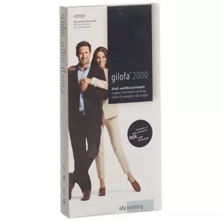 gilofa 2000 AD cotton розмір 2 39/41 темно-синій 1 пара