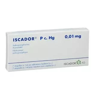 Искадор P с. Hg раствор для инъекций 0,01 мг 7 ампул
