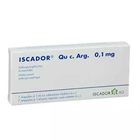 Іскадор Ку бл. Arg Inj Lös 0,1 mg Amp 7 шт