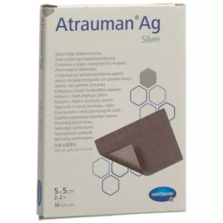 Компреси Atrauman Ag 5х5 см стерильні 10 шт