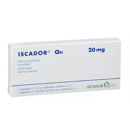 Iscador Qu Inj Lös 20 mg Amp 7 шт