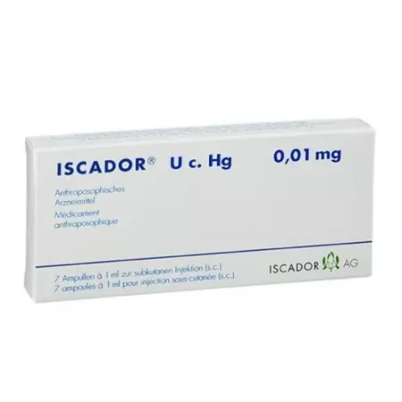 Іскадор U c. Hg Inj Lös 0.01 mg Amp 7 шт