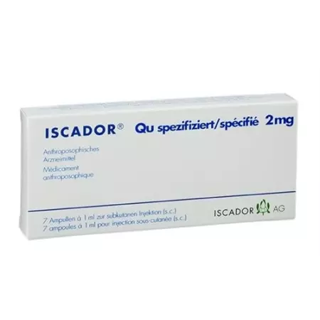Iscador Qu вказує Inj Lös 2 mg Amp 7 шт