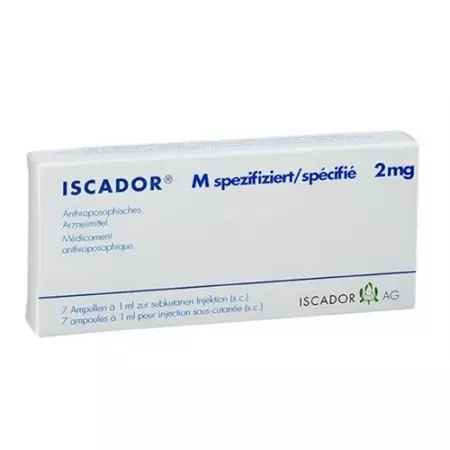 Iscador M вказує Inj Lös 2 mg Amp 7 шт