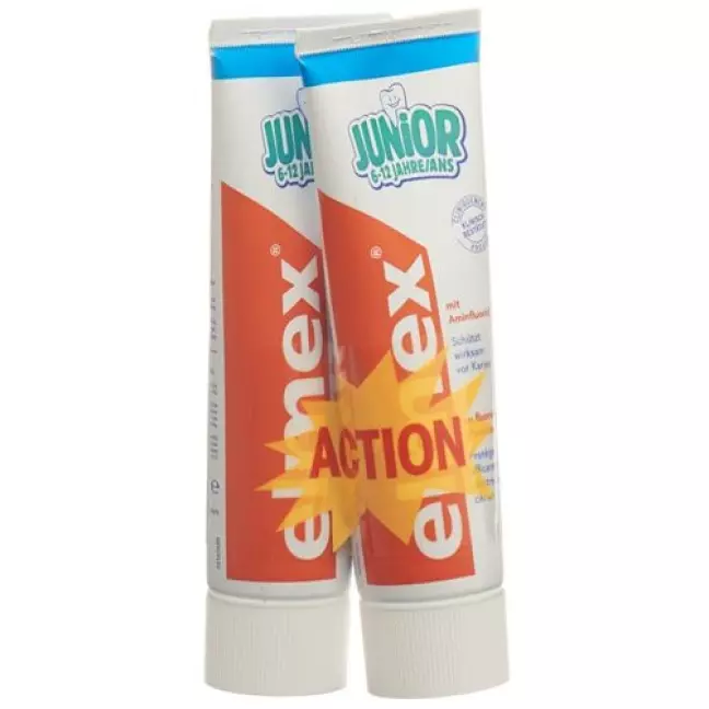 зубна паста elmex JUNIOR duo 2 тб 75 мл