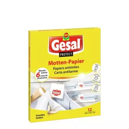 Папір від молі Gesal PROTECT 12 шт