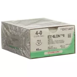 ETHILON II 45см синій 4-0 FS-2 36 шт