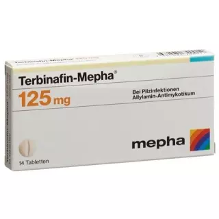 Тербінафін-Мефа таблетки 125 мг 14 шт
