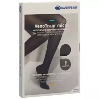 VENOTRAIN MICRO A-D KKL2 XL нормальний/короткий відкритий носок чорний