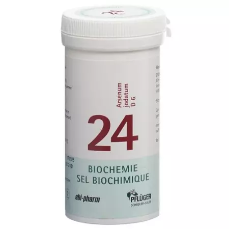 Pflueger Schussler Nr. 24 Arse Jod в таблетках, D 6 100г Pflueger Schussler Nr. 24 Arse Jod в таблетках, D 6 100г