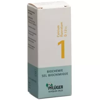 PFLÜGER SCHÜSSLER № 1 Calc fluor краплі D12 30 мл