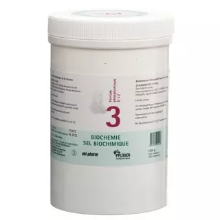 Pflueger Schüssler Nr3 Ferrum phosphoricum таблетки D 12 Ds 1000 г
