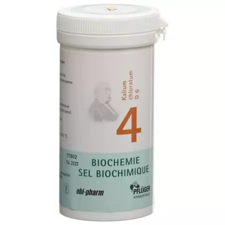 Pflueger Schussler Nr. 4 Kal Chlor в таблетках, D 6 25г Pflueger Schussler Nr. 4 Kal Chlor в таблетках, D 6 25г