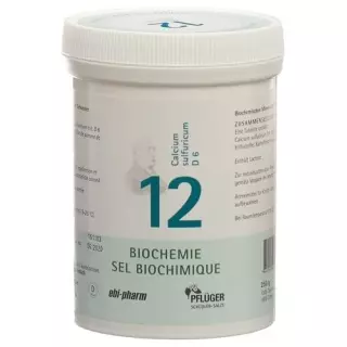 Pflueger Schüssler Nr12 Calcium sulfuricum таблетки D 6 250 г