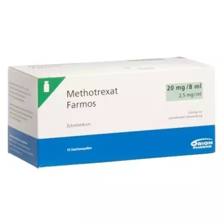 Метотрексат Farmos Inj Lös 20 мг/8 мл 10 діаметрів 8 мл Метотрексат Farmos Inj Lös 20 мг/8 мл 10 діаметрів 8 мл