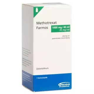 Метотрексат Farmos Inj Lös 1000 мг/40 мл Діаметр 40 мл