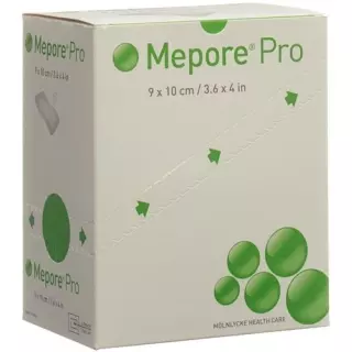 Ранова пов'язка Mepore pro 10х9см подушка ранова 6х5см стерильна 40 шт