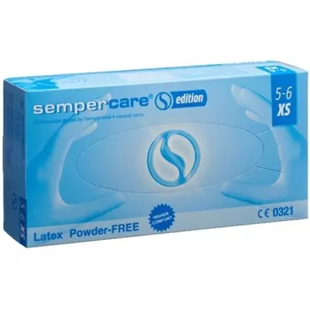 Sempercare Edition Gloves Latex XS непудрені 100 шт