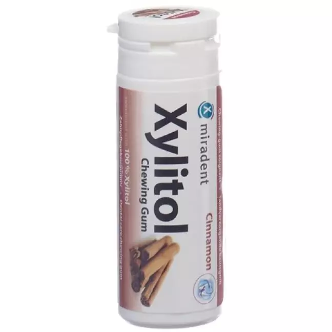 Жувальна гумка MIRADENT Xylitol Cinnamon Жувальна гумка MIRADENT Xylitol Cinnamon