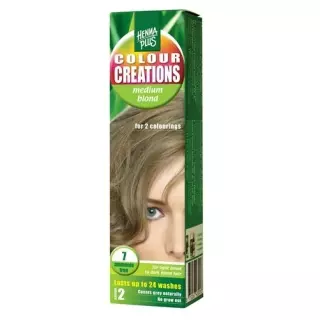 HENNA COLOR Creations Середній блондин 7 60 мл