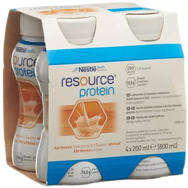 Resource Protein Apricot 4 х 200 мл