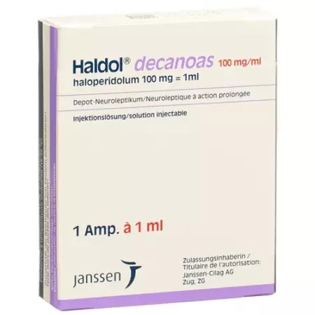 Haldol decanoas Inj Lös 100 mg/ml Amp 1 мл Haldol decanoas Inj Lös 100 mg/ml Amp 1 мл