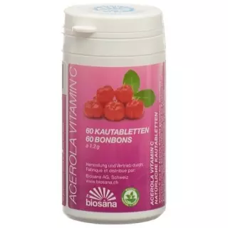 Acerola Biosana Vitamin C Ds 60 шт табл