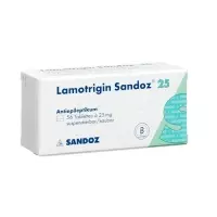 ЛАМОТРИГИН Sandoz Disp Tabl 25 мг
