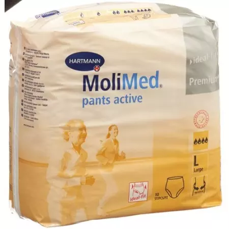 Molimed Pants active Gr3 100-125см великі 10 шт Molimed Pants active Gr3 100-125см великі 10 шт