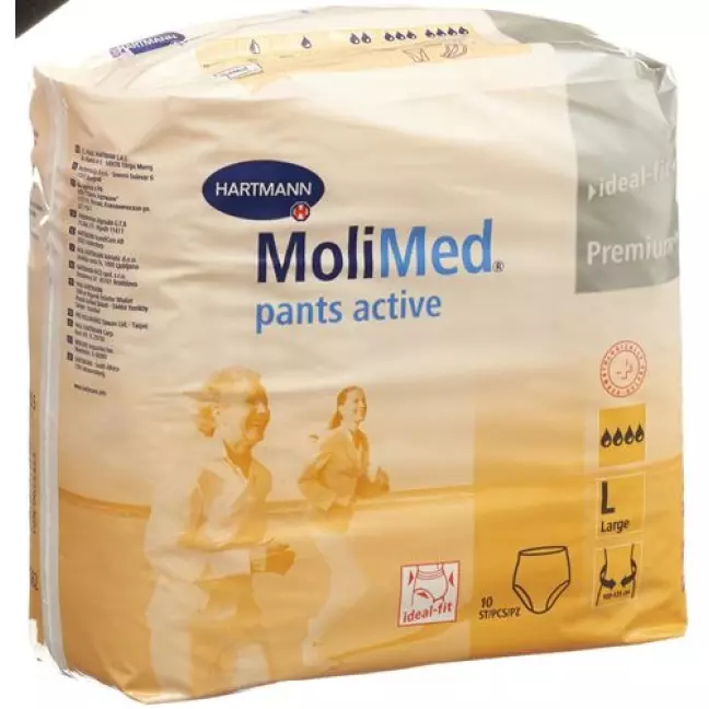 Molimed Pants active Gr3 100-125см великі 10 шт Molimed Pants active Gr3 100-125см великі 10 шт
