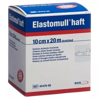 Бинт марлевий ELASTOMULL HAFT рулон білий 20мх10см